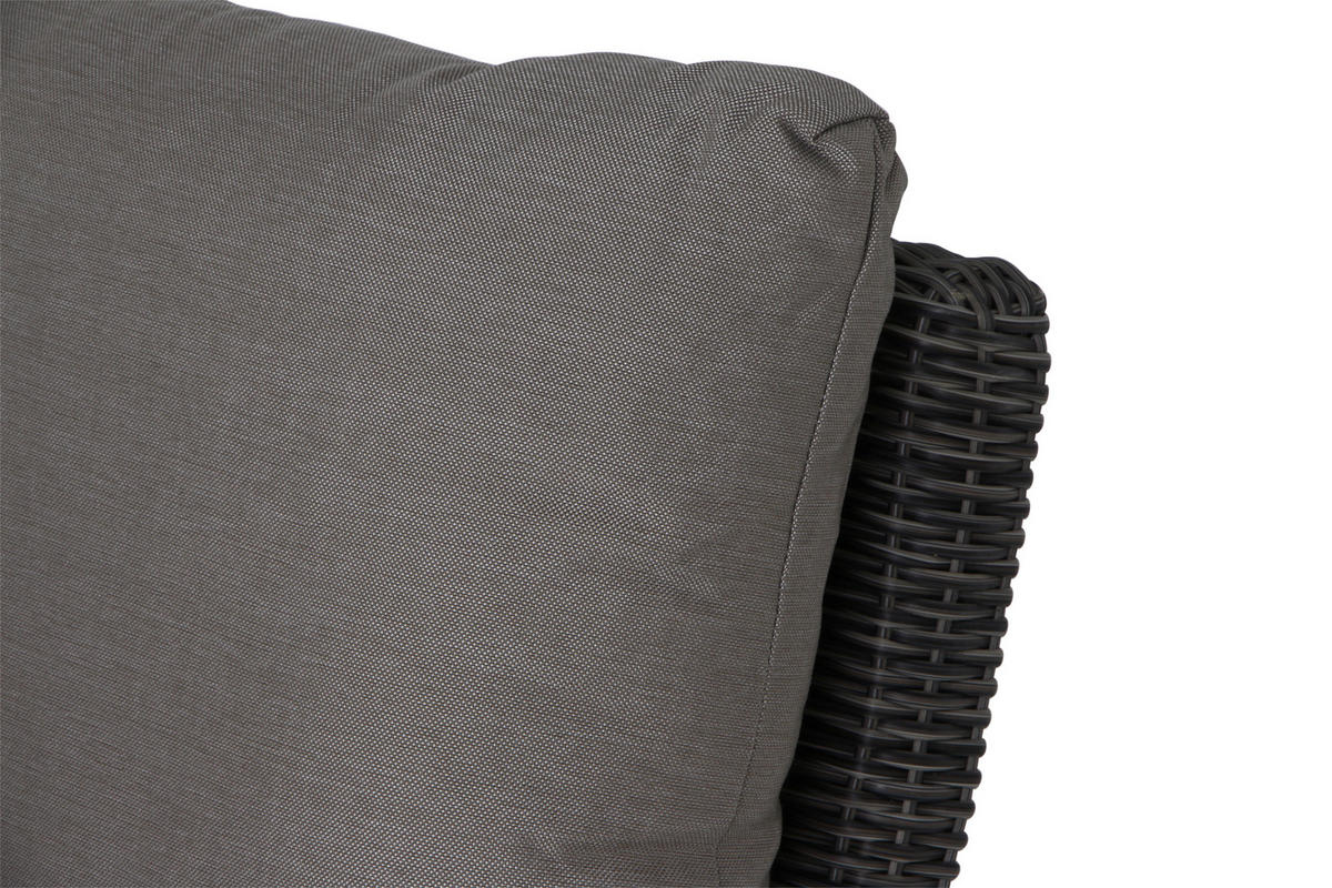 LOUNGEGARNITUR 5-teilig   302/88/219 cm Aluminium  - Grau, Basics, Keramik/Kunststoff (302/88/219cm) - Siena Garden