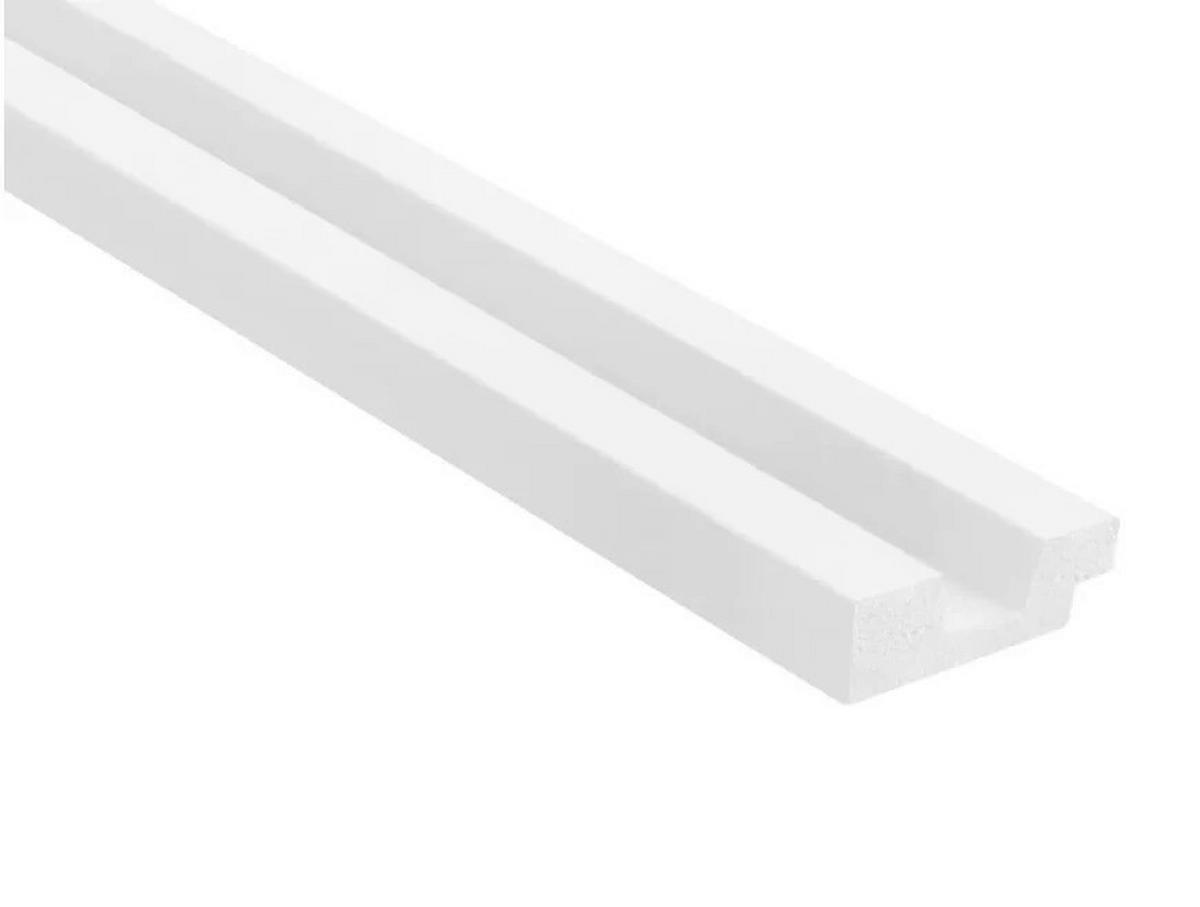 OBLOGA ZIDNA  bijela  - bijela, Basics, plastika (270/3.6/1.2cm)