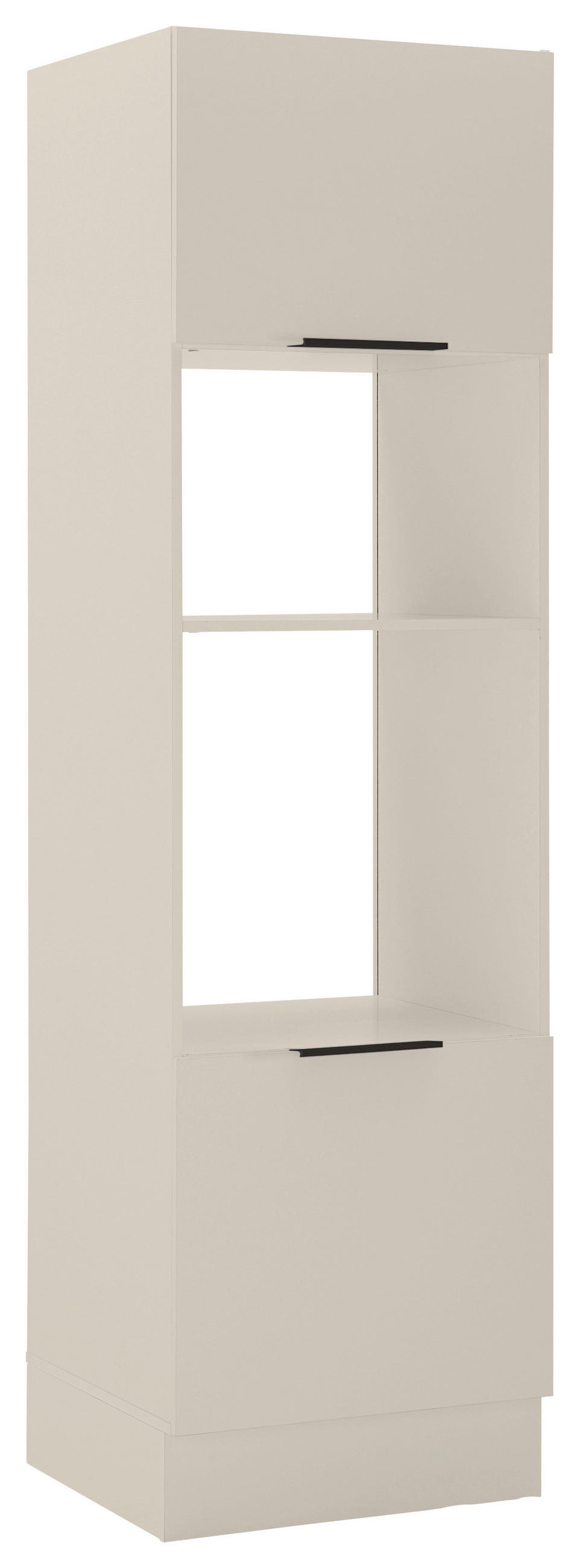 SKÅP FÖR VITVAROR 60/211/57 cm  i kashmir  - svart/kashmir, Basics, metall/trämaterial (60/211/57cm) - Xora