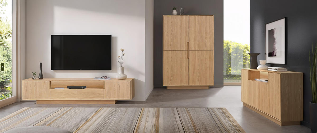 HIGHBOARD Lofty Lou  in 110/150/40 cm  - Eichefarben/Naturfarben, Design, Holz/Holzwerkstoff (110/150/40cm) - Livetastic
