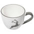 TEETASSE 400 ml - Weiß/Grau, LIFESTYLE, Keramik (0,4cm) - Gmundner TEETASSE 400 ml - Weiß/Grau, LIFESTYLE, Keramik (0,4cm) - Gmundner