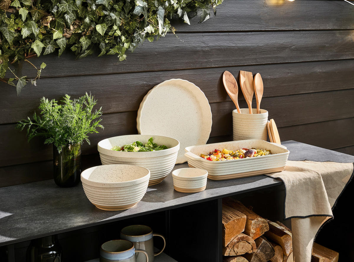 POSUDA ZA RERNU   27,2/18,2/5,5 cm        - braon/bež, Prirodno, keramika (27,2/18,2/5,5cm) - Homeware Profession.