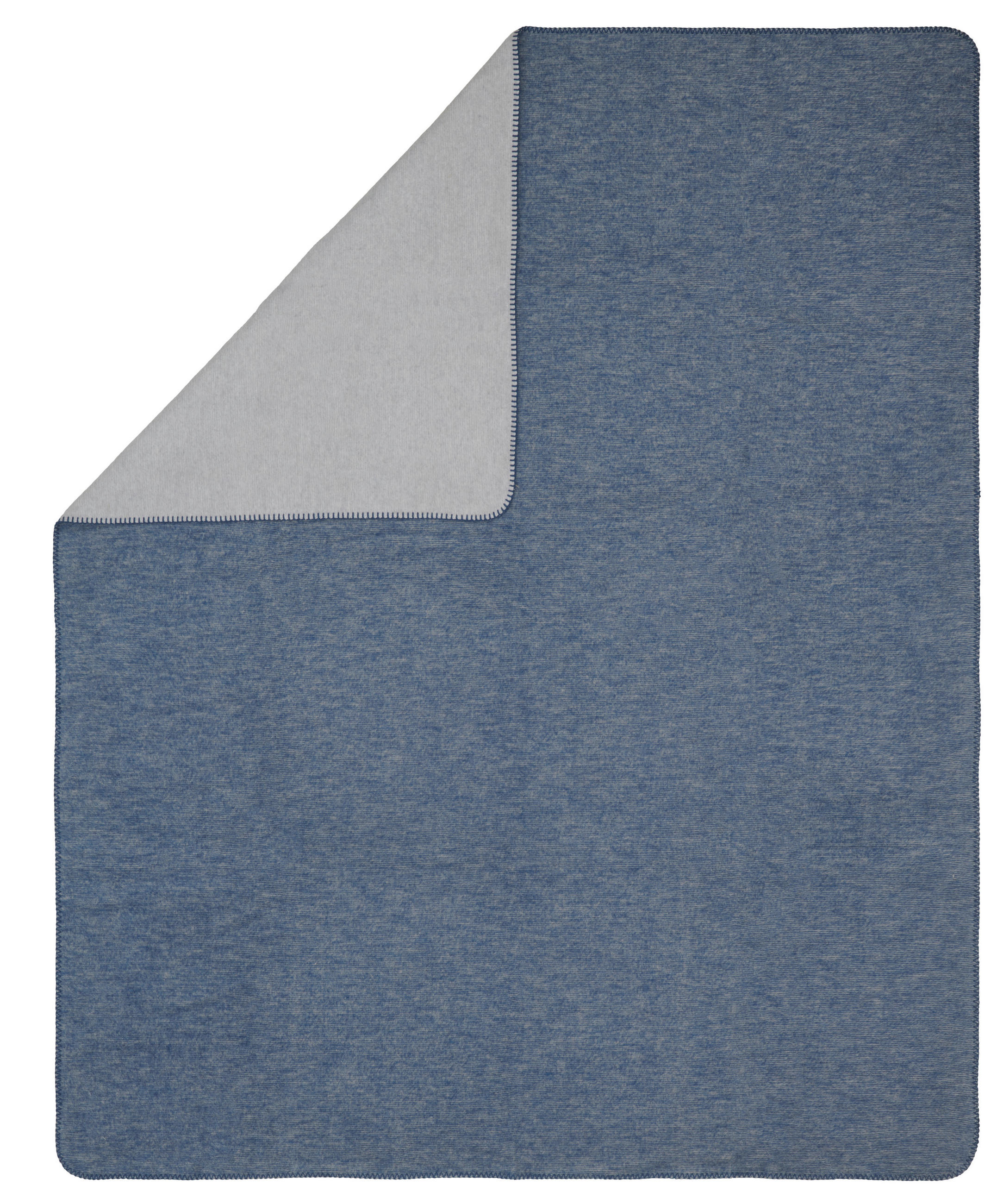 WOHNDECKE 150/200 cm  - Blau/Grau, KONVENTIONELL, Textil (150/200cm) - Novel