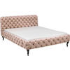 POLSTERBETT 160/200 cm  in Creme, Beige  - Beige/Creme, Design, Holz/Textil (160/200cm) - Kare-Design