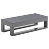 LOUNGETISCH 38/90/26 cm Metall, Glas  - Anthrazit, Design, Glas/Metall (38/90/26cm) - Amatio