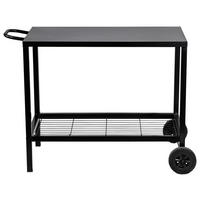 GRILLWAGEN  Schwarz  - Schwarz, KONVENTIONELL, Metall (106/73/56cm) - Ambia Garden