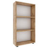 REGAL BULAS - Honigeiche/Schwarz, MODERN, Holzwerkstoff/Kunststoff (56/108/20cm) - MID.YOU