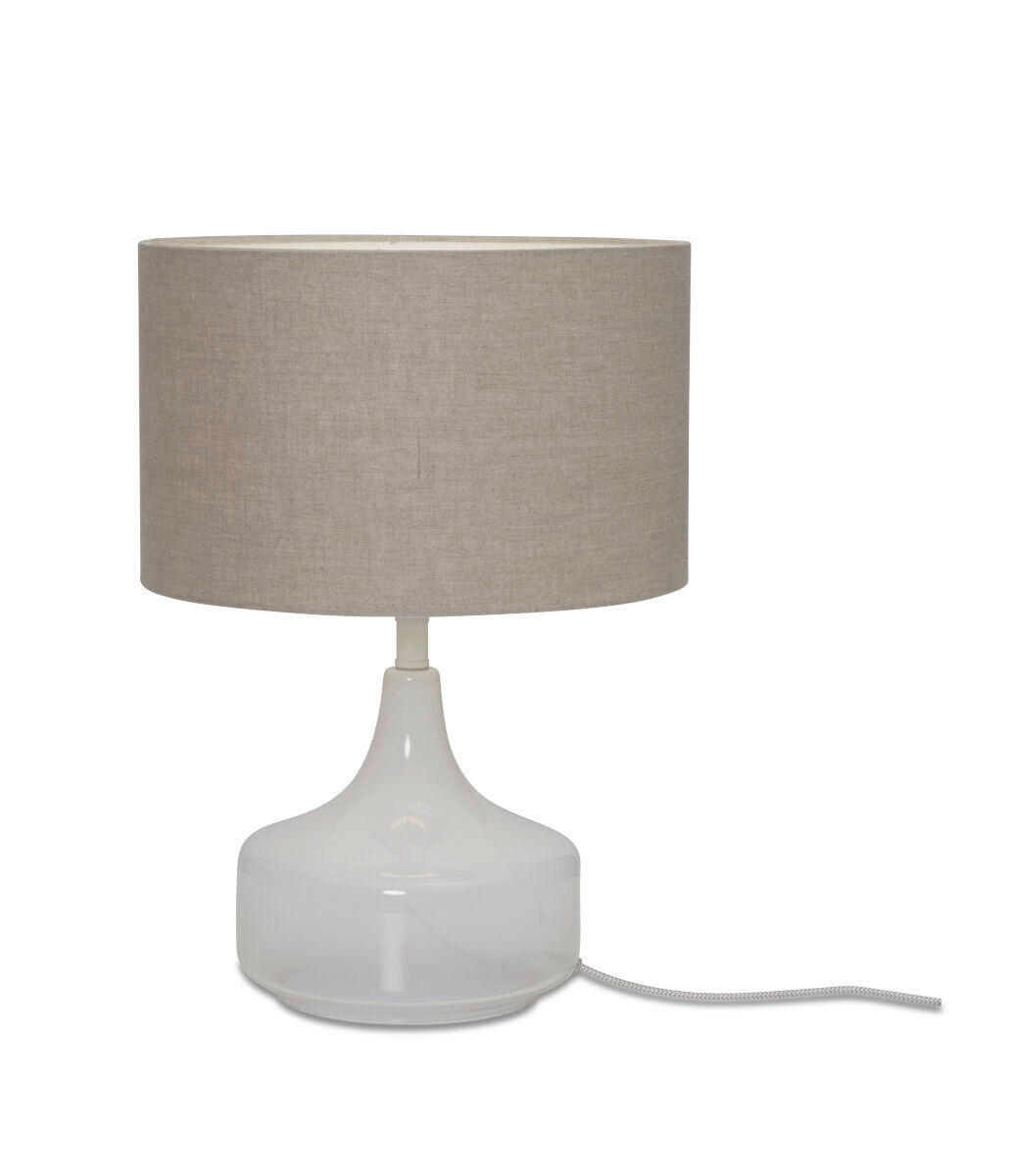 SVJETILJKA STOLNA  - siva, Trend, tekstil (32/46cm) - It's about Romi