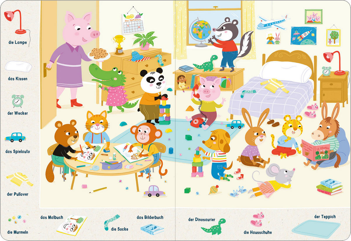 BUCH Mein 100 Sachen-Suchbuch  - Multicolor, Basics, Papier (23,5/28/1,4cm)