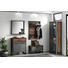 SPIEGEL 83/80/20 cm - Dunkelgrau/Braun, Trend, Glas/Holzwerkstoff (83/80/20cm) - Voleo SPIEGEL 83/80/20 cm - Dunkelgrau/Braun, Trend, Glas/Holzwerkstoff (83/80/20cm) - Voleo