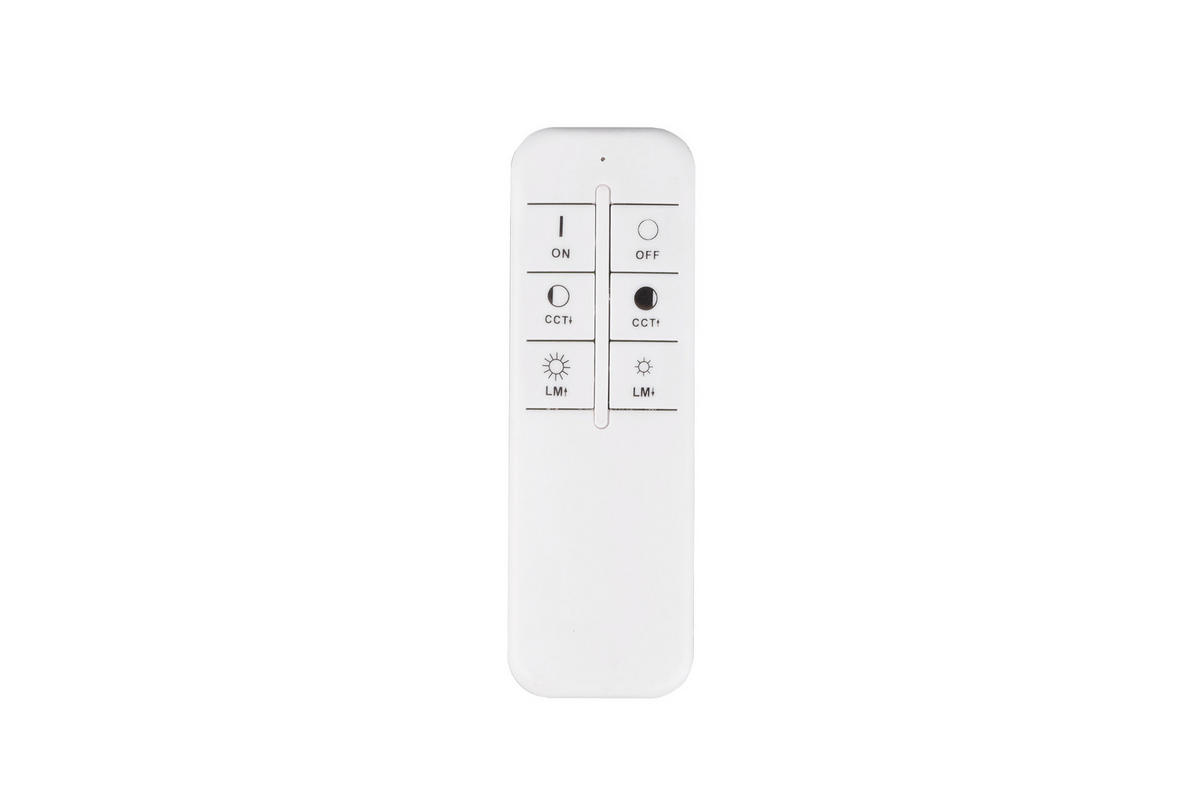 LED-DECKENLEUCHTE 60 W    105/42/6,5 cm  - Weiss/Anthrazit, Trend, Kunststoff/Metall (105/42/6,5cm) - Novel