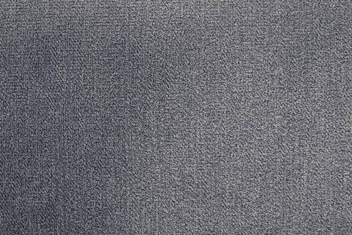 ECKSOFA in Velours Dunkelgrau  - Dunkelgrau/Schwarz, Konventionell, Kunststoff/Textil (298/168cm) - Carryhome