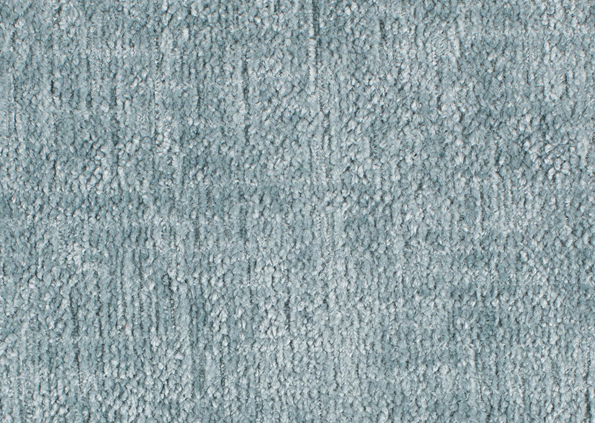 HÖRNSOFFA i chenille pastellblå  - svart/pastellblå, Klassisk, metall/textil (281/200cm) - MID.YOU