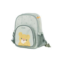 KINDERRUCKSACK Löwe Leo  - Mintgrau, Basics, Textil (30/24/10cm) - Sterntaler