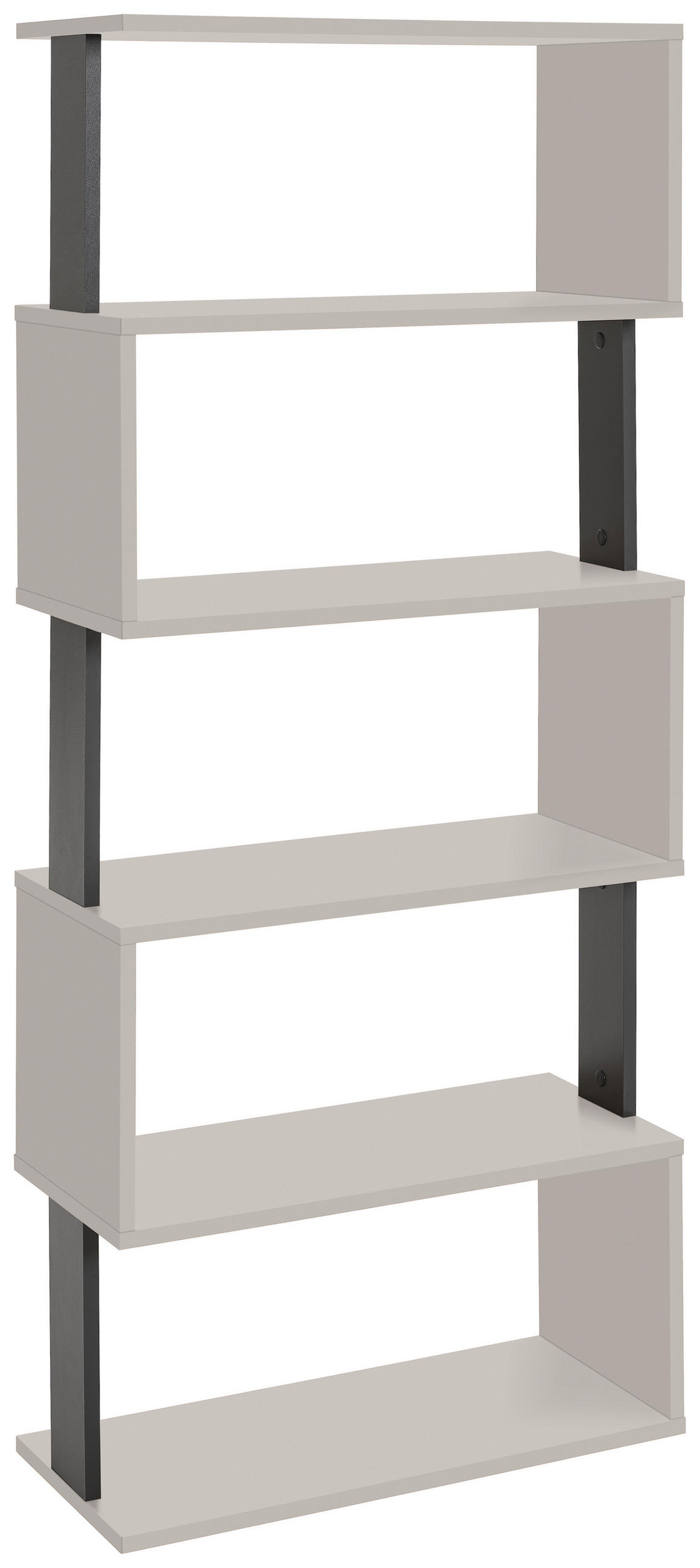 REGAL Anthrazit, Kaschmir  - Kaschmir/Anthrazit, Basics, Holzwerkstoff (70/161/30cm) - Xora