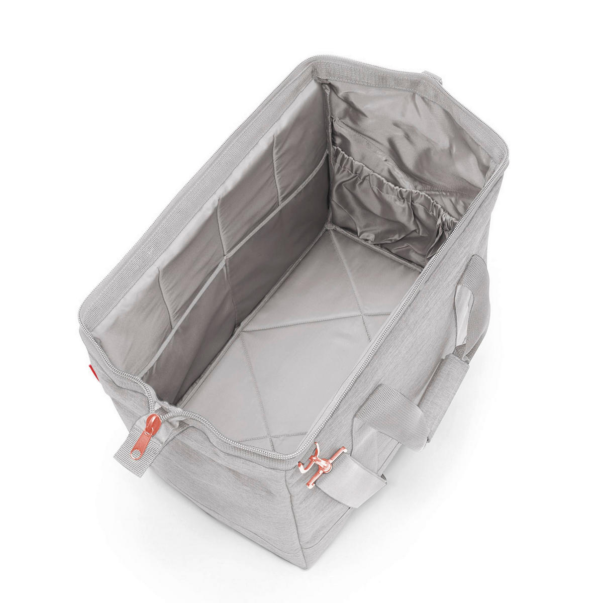 REISETASCHE  - Roségold/Grau, Basics, Kunststoff (48/39,5/29cm) - Reisenthel