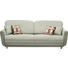 DREISITZER-SOFA in Textil Grau - Multicolor/Grau, Design, Holz/Textil (235/87/98cm) - Hom`in DREISITZER-SOFA in Textil Grau - Multicolor/Grau, Design, Holz/Textil (235/87/98cm) - Hom`in