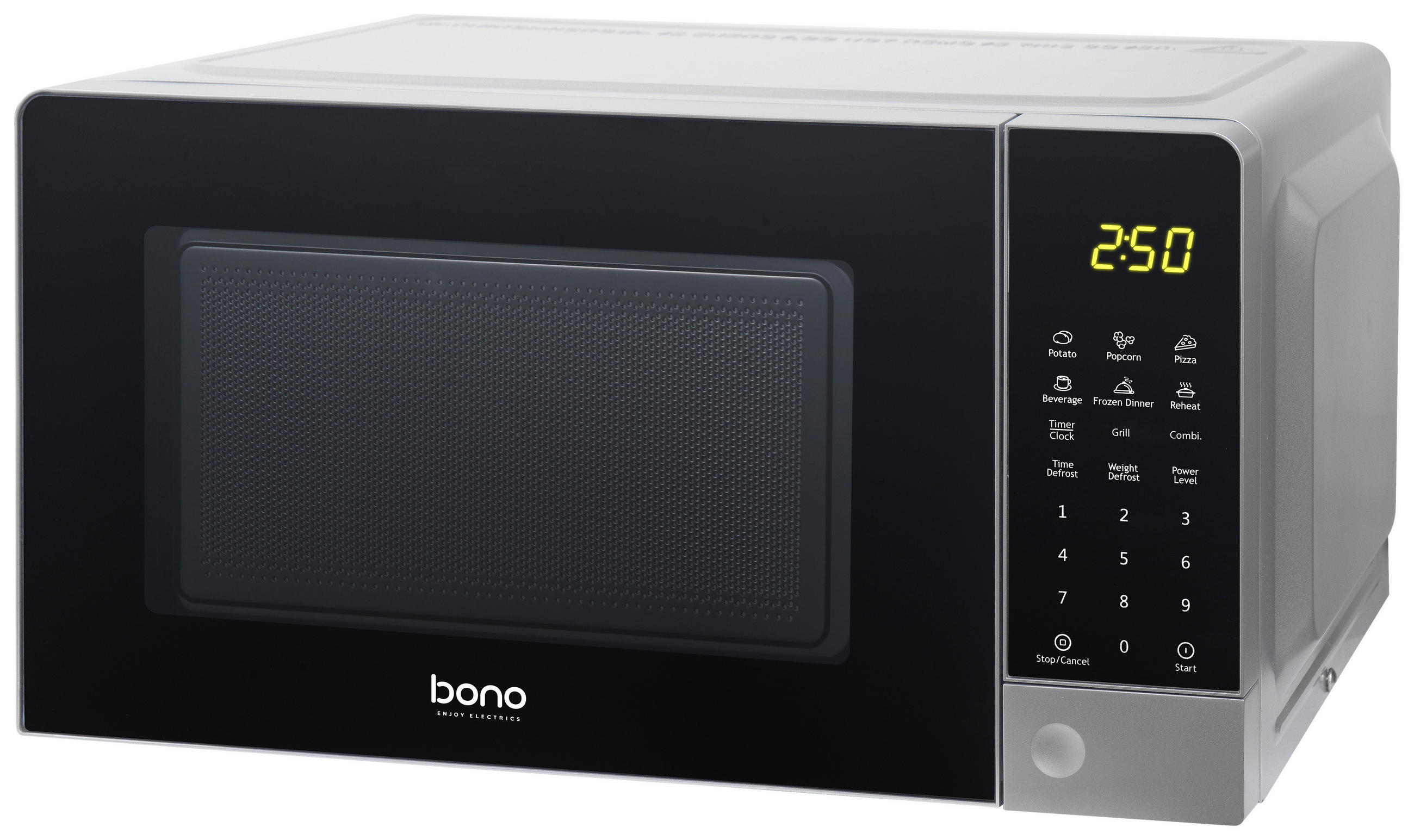 Mikrowelle Bono Schwarz 700 W 11 Leistungsstufen