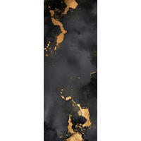 MAGNETTAFEL - Hellbraun/Schwarz, Basics, Glas (30/80/1,5cm) - Euroart