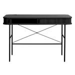 SCHREIBTISCH 120/60/75 cm  in Schwarz  - Schwarz, Trend, Holzwerkstoff/Metall (120/60/75cm) - Xora