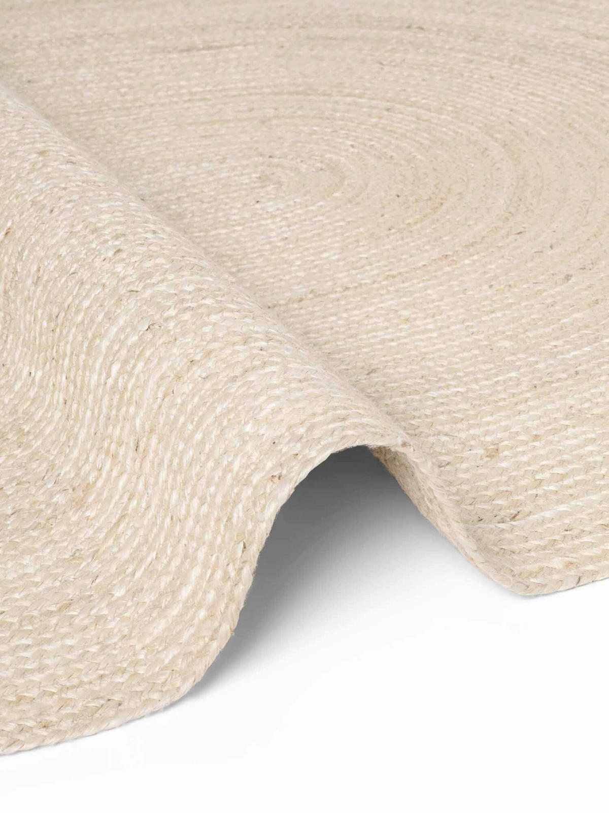 JUTETEPPICH 160/230 cm Jute Braided Champagner  - Champagner, Basics, Textil (160/230cm) - Hanse Home