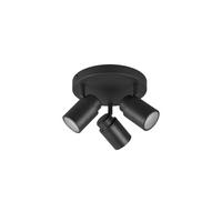 STRAHLER Angelo 20/15 cm   - Schwarz, KONVENTIONELL, Metall (20/15cm) - Trio Leuchten