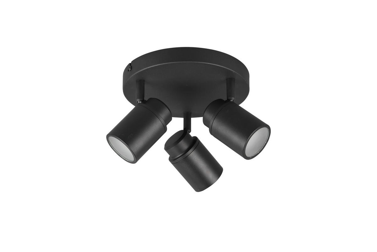 STRAHLER Angelo 20/15 cm   - Schwarz, KONVENTIONELL, Metall (20/15cm) - Trio Leuchten