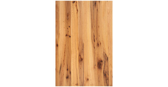 TISCHPLATTE Wildeiche massiv Wildeiche - Wildeiche, Design, Holz (190/90/6cm) - Waldwelt