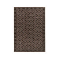 FLACHWEBETEPPICH 120/170 cm Splash 300 Grau / Braun Braun, Grau  - Braun/Grau, KONVENTIONELL, Textil (120/170cm)