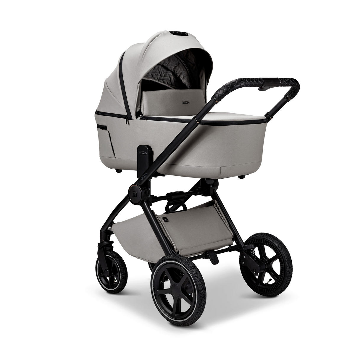 KOMBIKINDERWAGEN  Gio 2.0  Ghost  - Blaugrau, Basics (84/61/114cm) - Moon