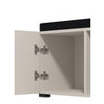 GARDEROBE 6-teilig  in 240/194/35 cm  - Kaschmir, Basics, Holzwerkstoff/Textil (240/194/35cm) - Carryhome