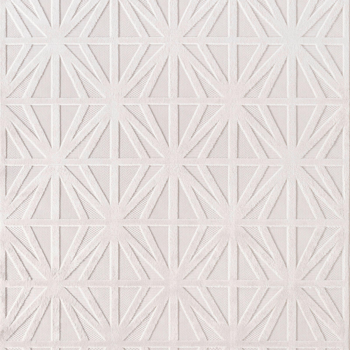FLACHWEBETEPPICH 120/170 cm Doha Creme  - Creme, Design, Textil (120/170cm)