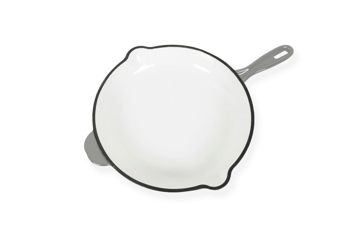 BRATPFANNE  - Grau, Basics, Metall (42,5/27/4,5cm) - Echtwerk