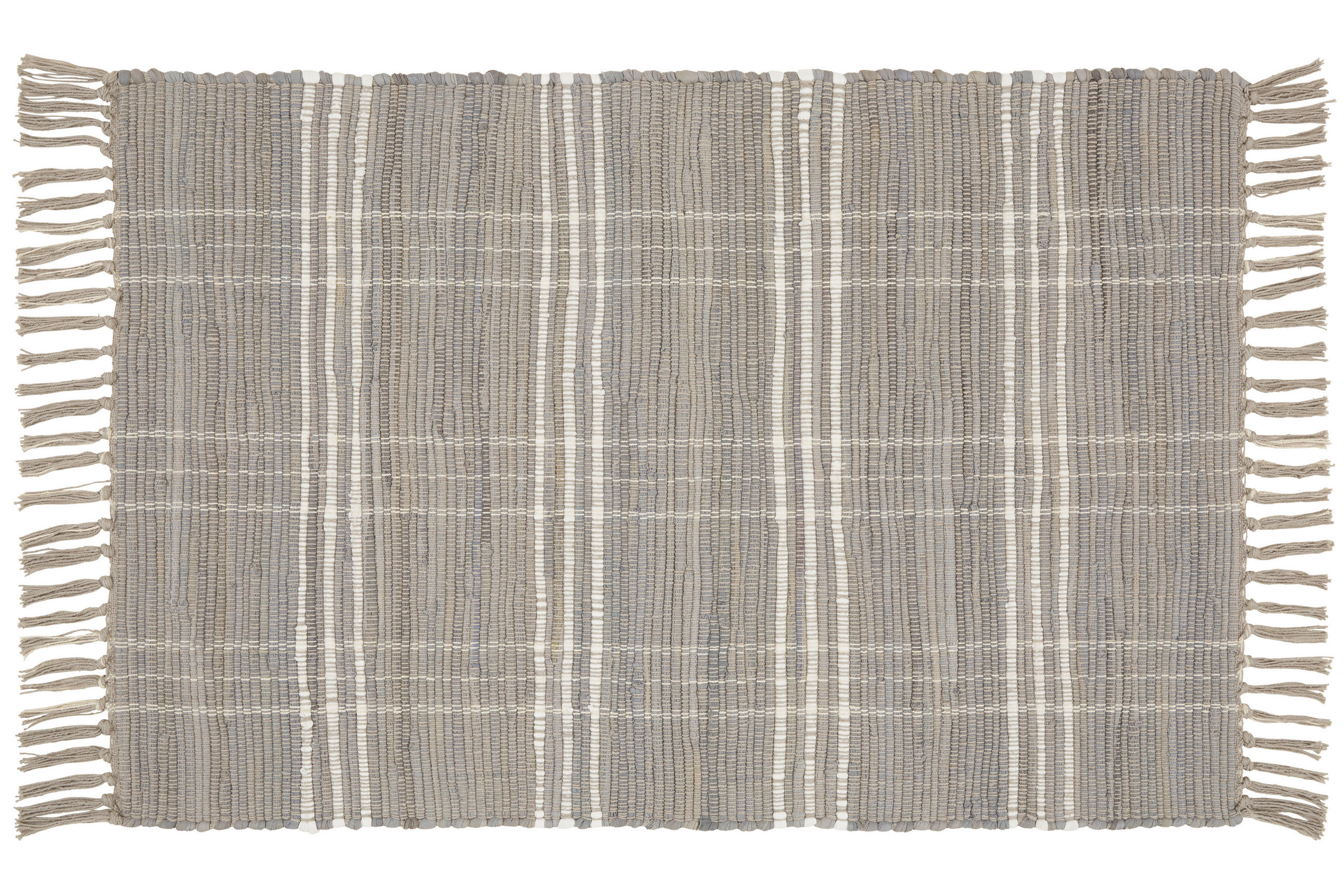 RUČNĚ TKANÝ KOBEREC, 60/90 cm, šedá - šedá, Basics, textil (60/90cm) - Boxxx