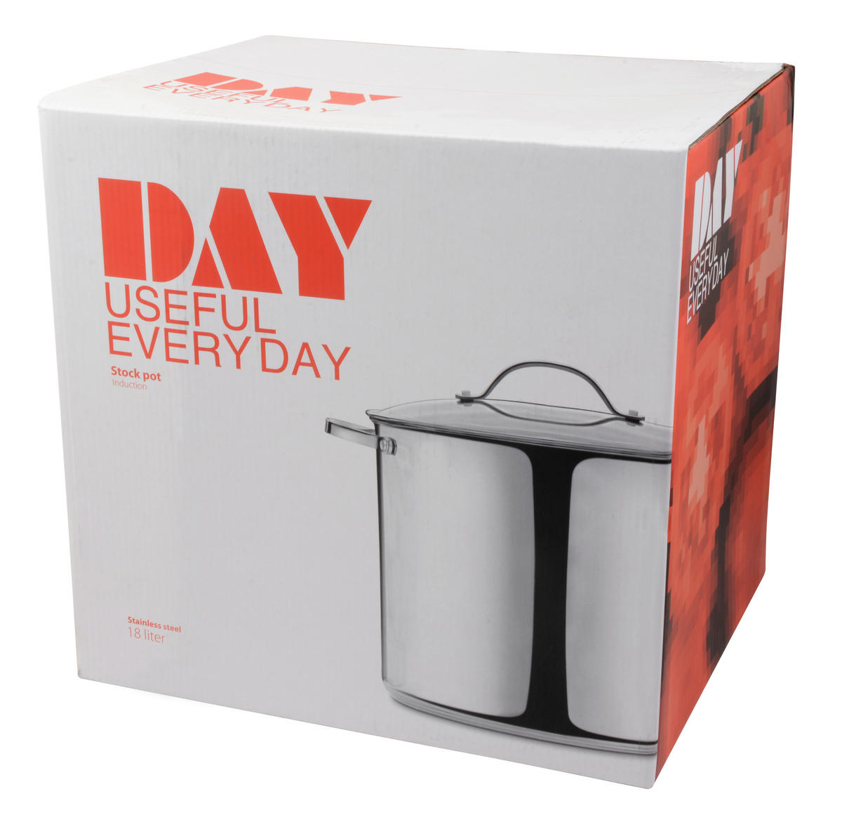 BUFFÉTGRYTA - Basics, metall/glas (18l)