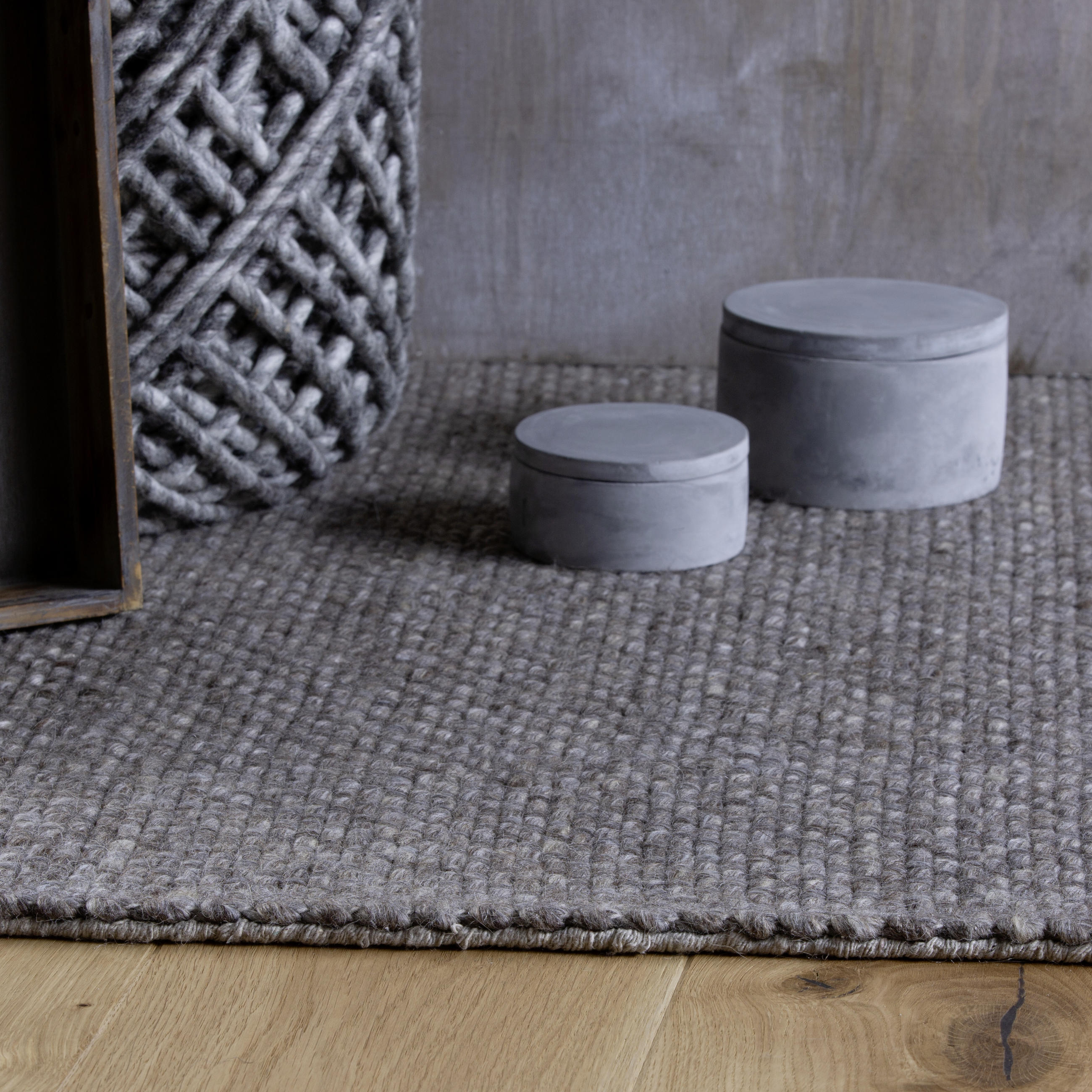 WEBTEPPICH 160/230 cm My Eskil Taupe - Taupe, Design, Textil (160/230cm) - Obsession