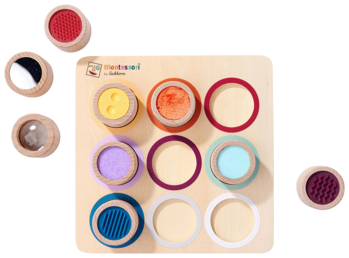 LERNSPIEL  - Multicolor, Basics, Holz (5/19,5/19,5cm) - Eichhorn