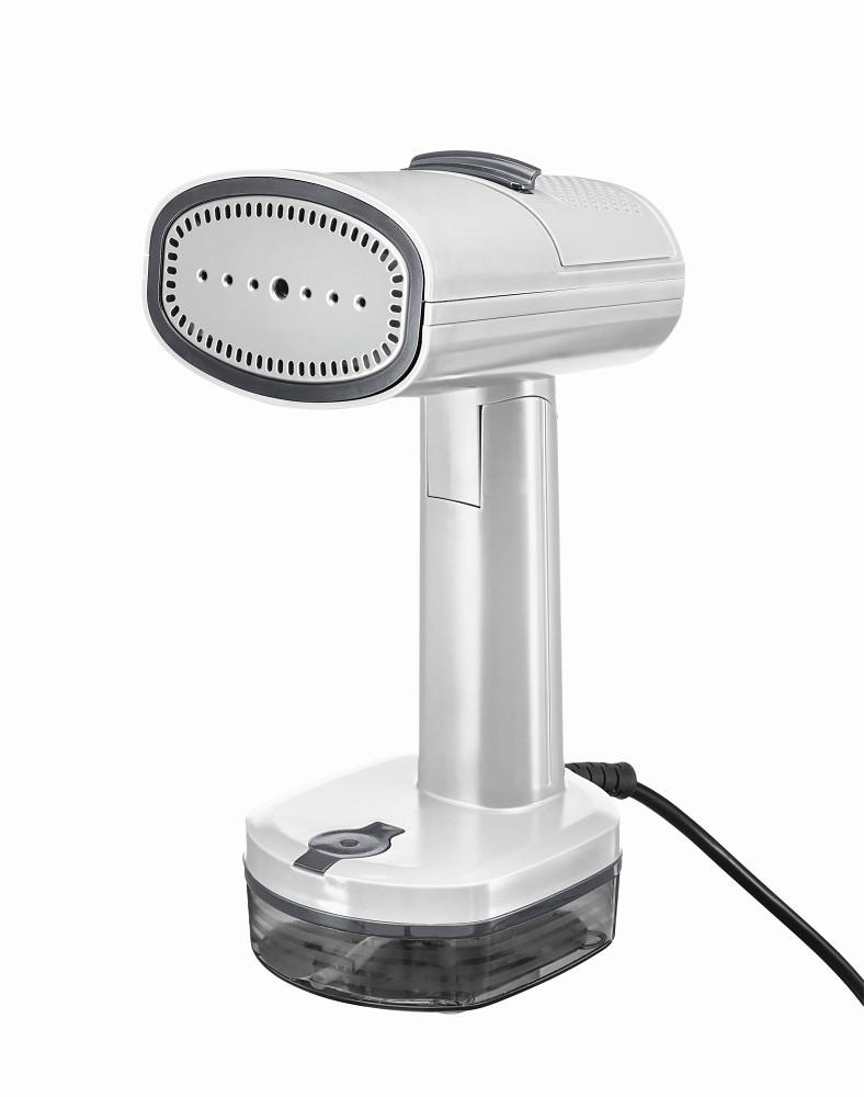 DAMPFBÜRSTE CLEANmaxx  - Weiß, Basics, Kunststoff (24,5/11/14,5cm) - CLEANMAXX