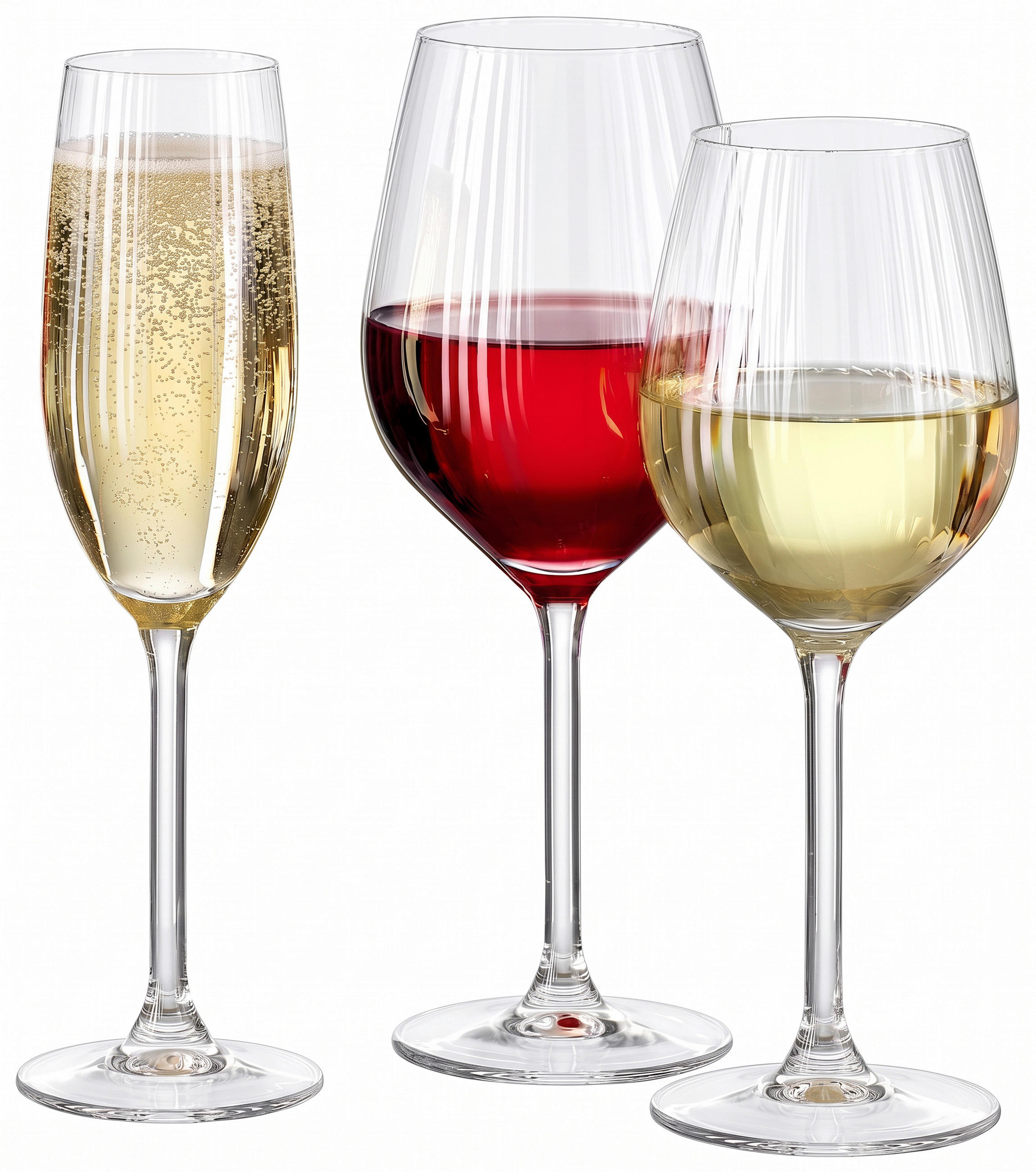 GLÄSERSET Leona  12-teilig  - Klar, KONVENTIONELL, Glas (50/19/24cm) - Ritzenhoff Breker