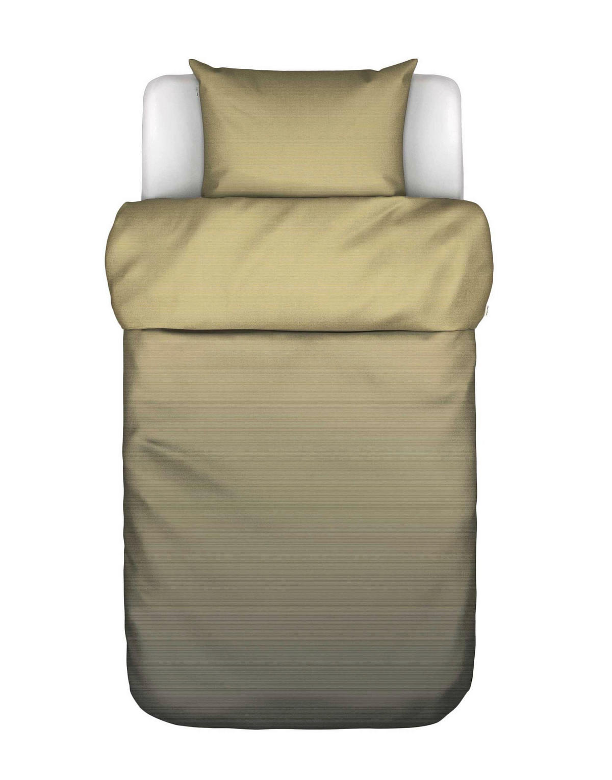 BETTWÄSCHE Jorn Satin 155/220 cm  - Grün, KONVENTIONELL, Textil (155/220cm) - Marc O'Polo