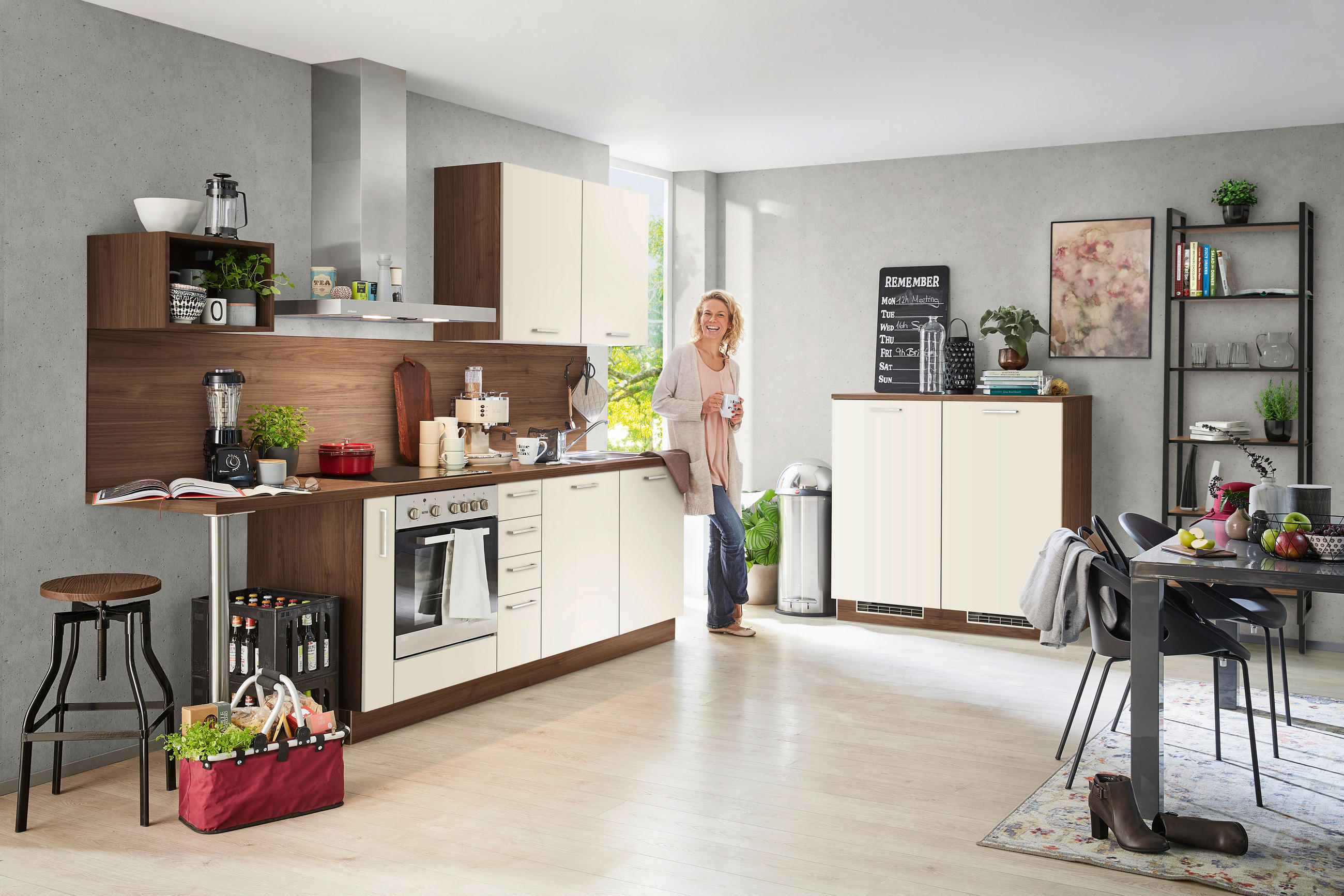 Küchenleerblock 295+120 cm