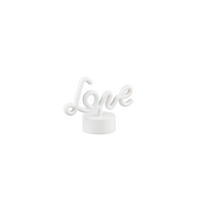 LED SVJETILJKA STOLNA Amor  - bijela/crvena, Trend, plastika (19,5/8,5/14cm)