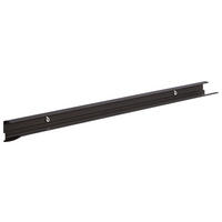 NÁSTENNÝ PROFIL - tmavohnedá, Konventionell, kov (60/4/4cm) - Xora