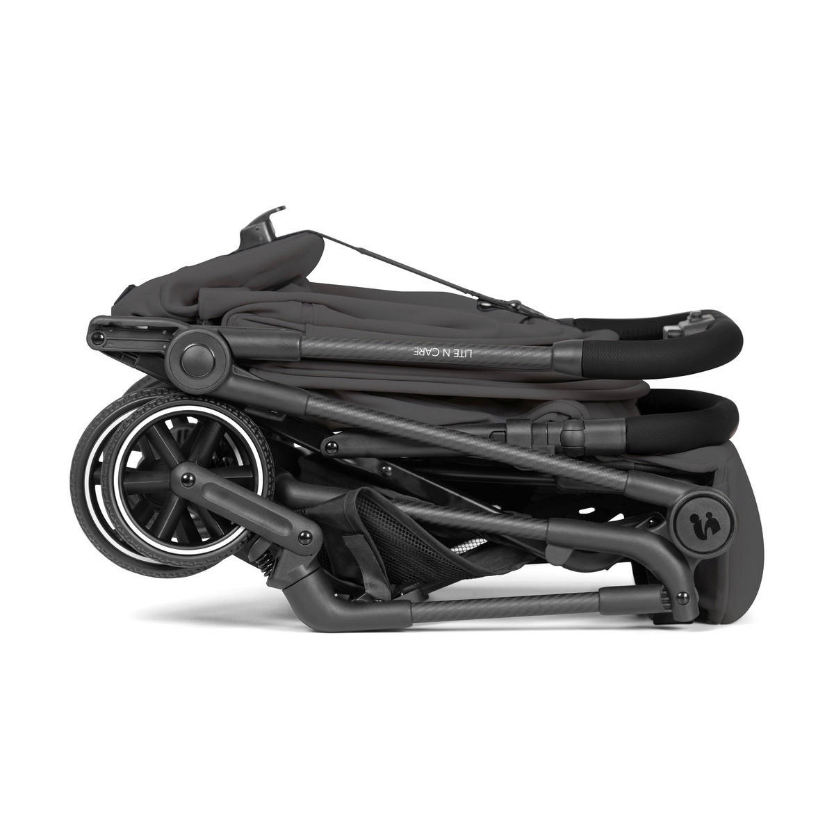 BUGGY Lite N Care  - Schwarz, Basics, Textil (89/43,5/100cm) - Hauck