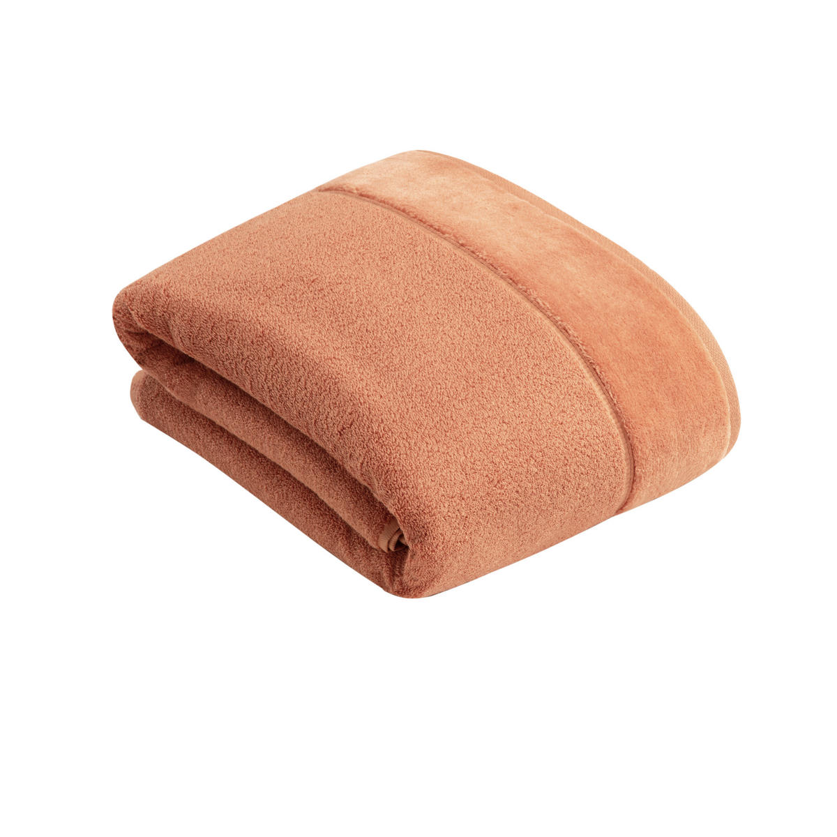 BADETUCH Pure Orange 100/150 cm  - Orange, Basics, Textil (100/150cm) - Vossen