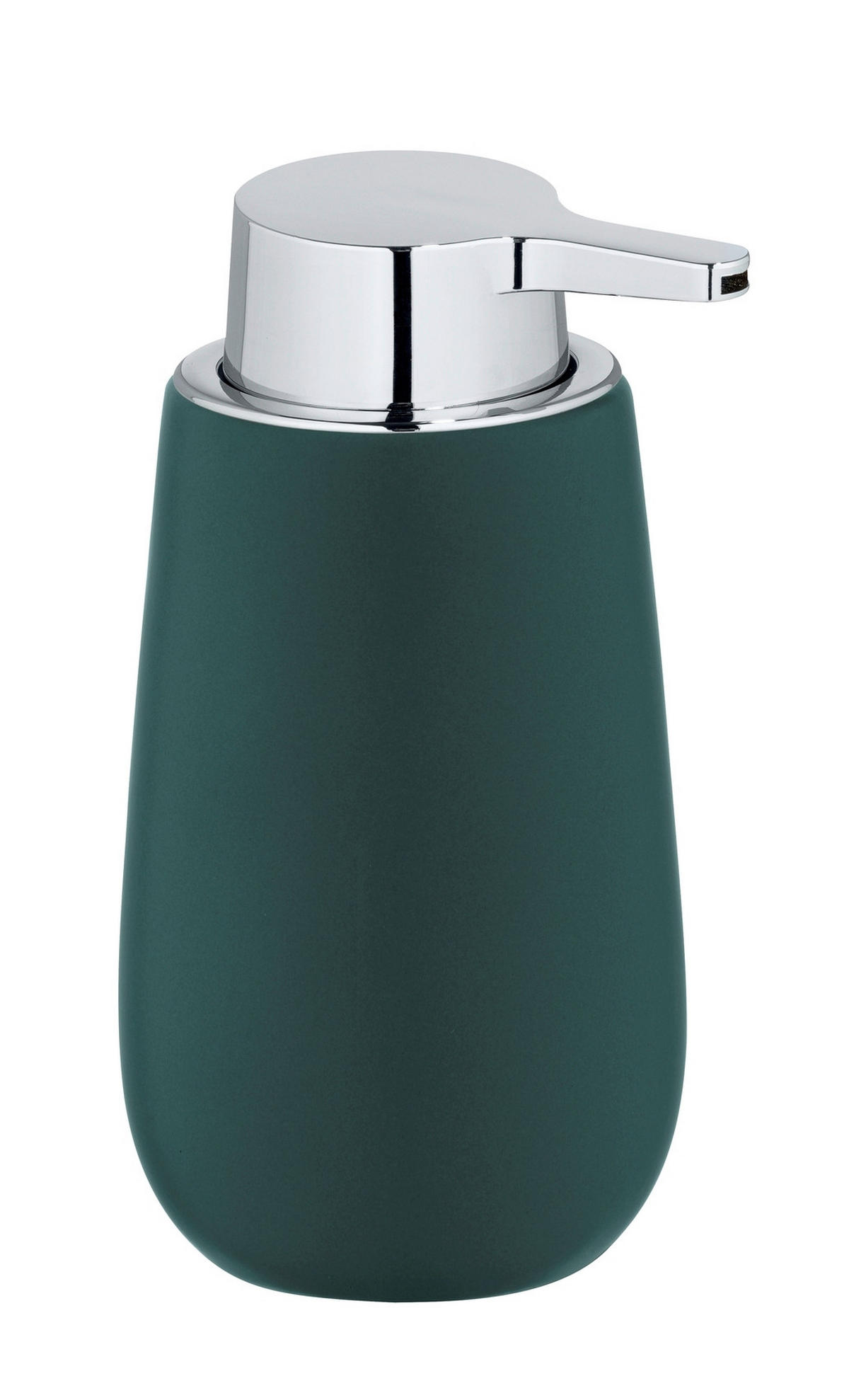 SEIFENSPENDER Keramik  - Dunkelgrün/Grün, Basics, Keramik (9,5/16/8cm) - Wenko