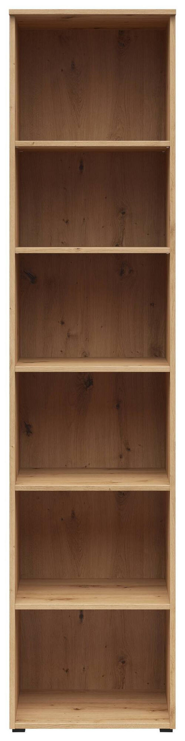 REGAL  45/195/40 cm Eiche Artisan  - Anthrazit/Eiche Artisan, Modern, Holzwerkstoff/Kunststoff (45/195/40cm)