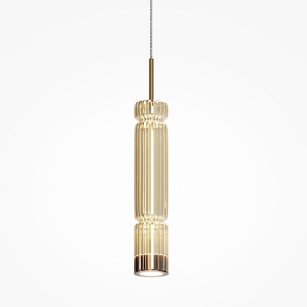 PENDELLAMPA Modern 8/365 cm  - vit, Design, plast (8/365cm) - MAYTONI