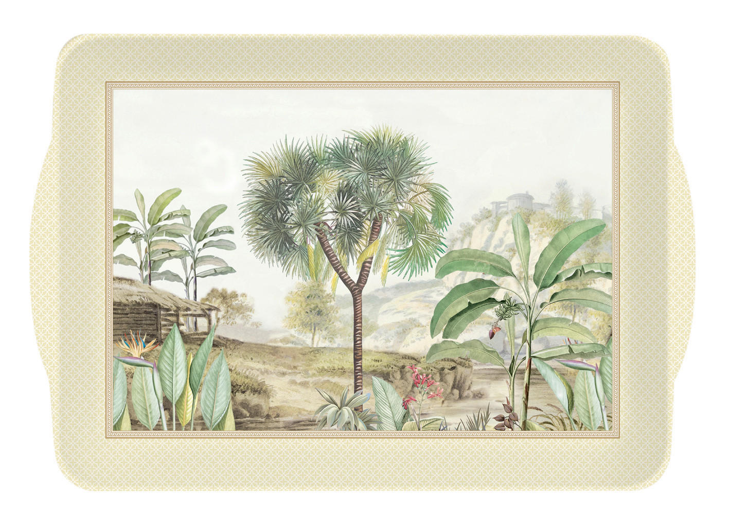 TÁLCA  32/47 cm  - pink/kék, Basics, műanyag (32/47cm) - Easy Life