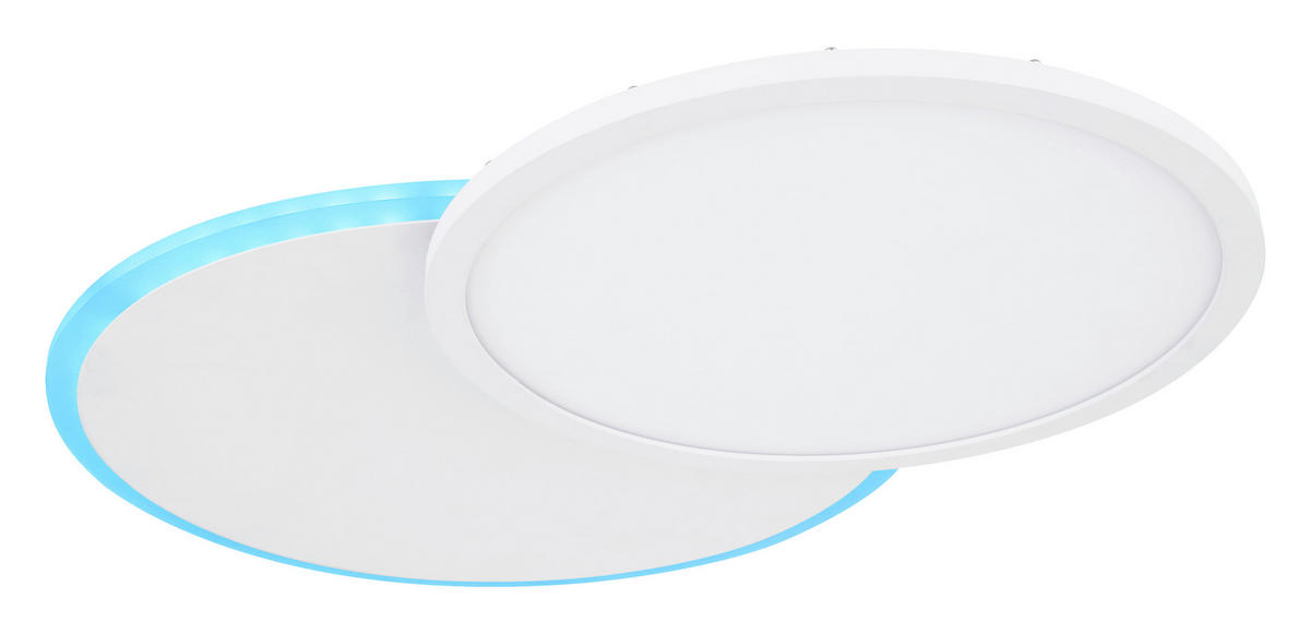 LED-DECKENLEUCHTE 33/45,2/7,5 cm   - Weiß, Trend, Kunststoff/Metall (33/45,2/7,5cm)